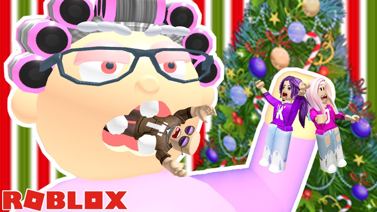 Escape Christmas Grandma S House Obby Challenge On Roblox Youtube - evil dolls roblox escape the doll house obby youtube