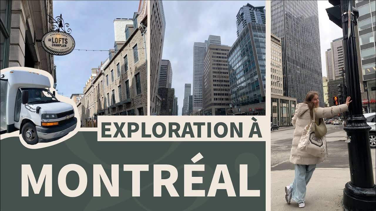 Mini-vlog de mon voyage au Canada (Montréal, Québec)