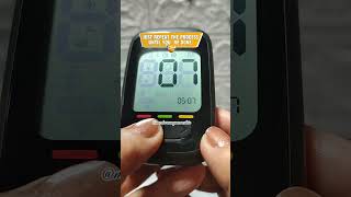 How to set the YEAR,MONTH,DATE & TIME ON SINOCARE GLUCOMETER. #tutorial #settings #device #yt