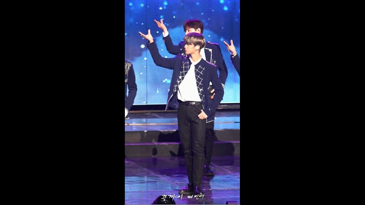 180214 가온차트 뮤직 어워즈 Beautiful 배진영 Focus 직캠 | Wanna One