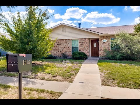 1816 Chamberlain Drive, Carrollton, TX home video tour