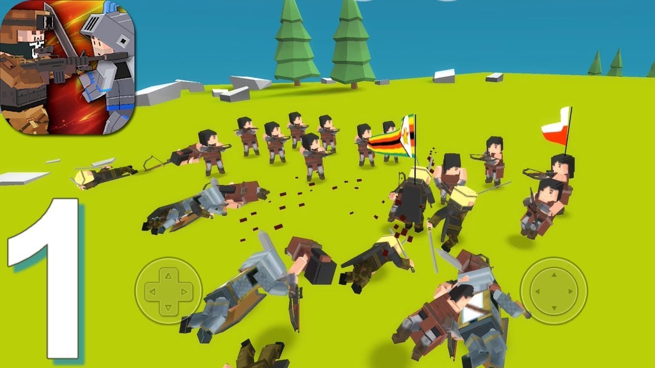 Tactical Battle Simulator Gameplay Walkthrough Part 1 (Android, iOS