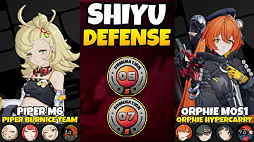 Shiyu Defense Critical Node Stage 6-7 S Rank Piper & Orphie Magus | Zenless Zone Zero