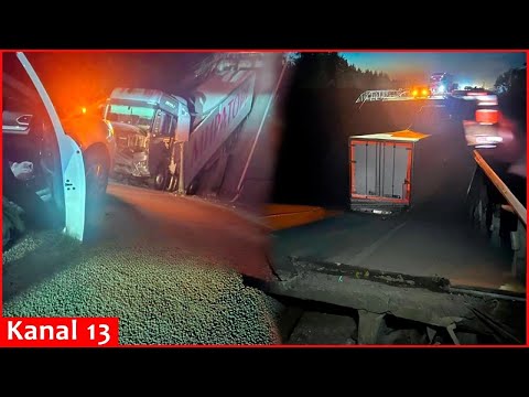 Rusiyanın Bryansk vilayətində körpü PARTLAYIB: Çox sayda ÖLƏNLƏN və YARALILAR VAR