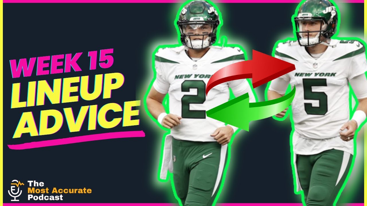 Nfl Week 15 Lineup Nfl Week 15 Lineup