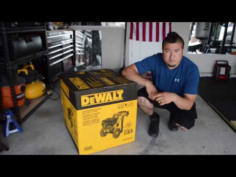 3600 psi DEWALT pressure washer review