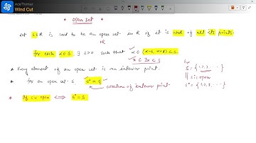 Real Analysis part-9, Open set #openset #csirnetrealanalysis #bsc2ndyearmaths #bscrealanalysis