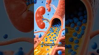 kidneys filtering every single drop of blood #shorts
