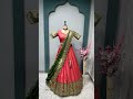 *Tissue Paithani lehenga #indiancollection