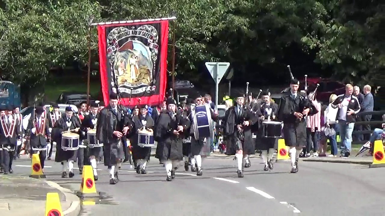 Royal Black Percertory Main Parade In Donemana 2018 (Full Clip)