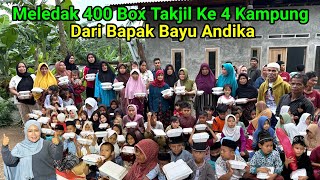 Bombastis Meledak Pokok Nya 400 Nasi Box Di Bagikan Kepada 4 Kdanung Dari Bapak Bayu Andika