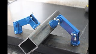 Staffe magnetiche regolabili fai da te (homemade adjustable welding magnets)