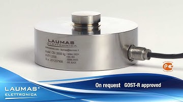 CBX - compression load cells - low profile - LAUMAS