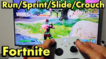 Fortnite: How  to Run, Sprint, Slide & Crouch (PS5/PS$, Xbox, Switch)