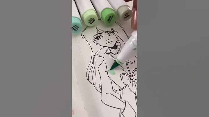 Drawing with Ohuhu Markers!