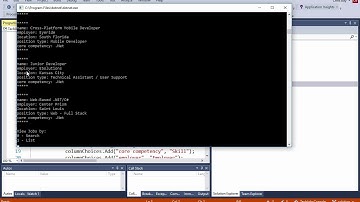 C# TechJobs Console Demo