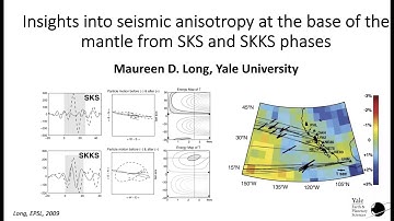 Insights into seismic anisotropy at the base of the mantle from SKS and SKKS phases