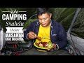 Solo camping: Hujan Deras Syahdu , Masakan Khas indonesia part II, Ubi Cilembu, ASMR.