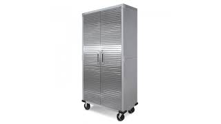UltraHD Tall Storage Cabinet - Stainless Steel