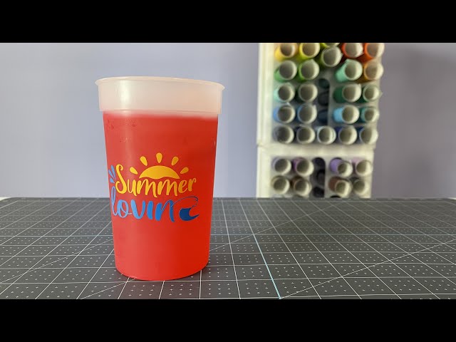 Let's Learn About Applying Vinyl on Tumblers, Plastic Cups, and