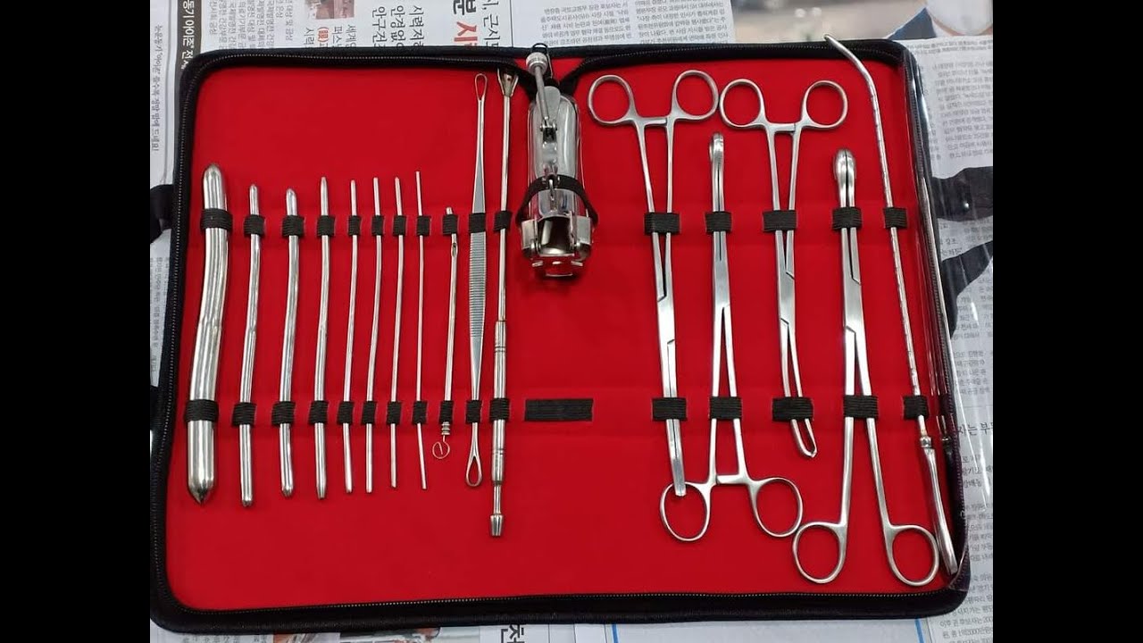 Basic D&C Instruments Kit Gynecology Dilation and Curettage Set Speculum Gynecology Instruments
