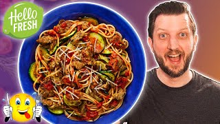 Hello Fresh Meals: Hello Fresh's Chicken Sausage Spaghetti Bolognese Recipe!
