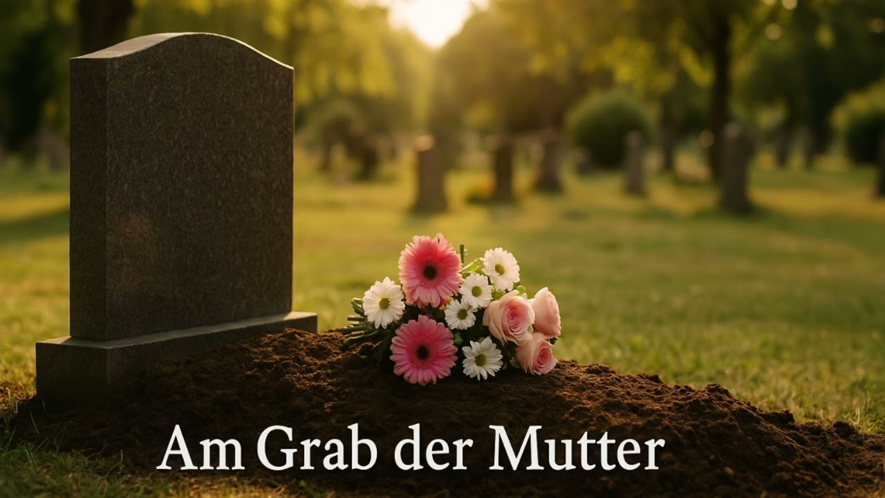 Am Grab der Mutter