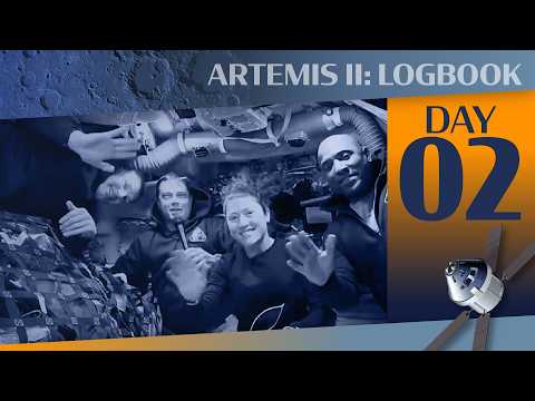 Artemis II daily logbook 2: Jeremy Hansen heads to the Moon!