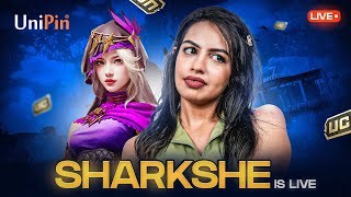 🔴BGMI with SHARKSHE  | 2 RP Giveaway 🦈