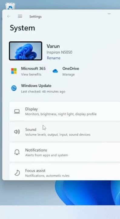 How to Turn Off Notifications on windows 11 #shortsTech