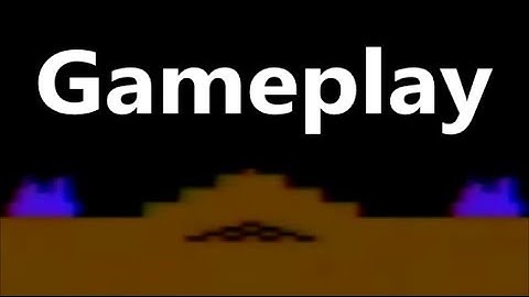 Missile Command Atari 2600 Gameplay - The No Swear Gamer