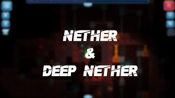 Going To Nether & Deep Nether | Pixel Worlds
