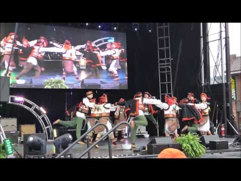 2016 Ukrainian Festival on Bloor - Hutsul Kolomyka from Yavir ensemble