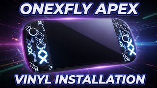 Onexfly Apex Vinyl Grip Installation process