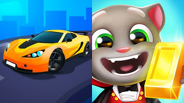 Race Master 3D Car Racing | Talking Tom Gold Run - ALL Levels GamePlay (Android, iOS) EP01