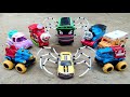Magic assemble thomas et ses amis train toys mangeur de bus mangeur de voitures monster truck