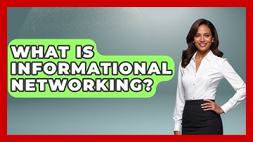 What Is Informational Networking? - The Personal Growth Path