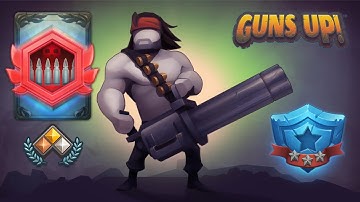 GUNS UP! - Wave 2222, Commando with Endless Clips Hero Perk, No Specials!