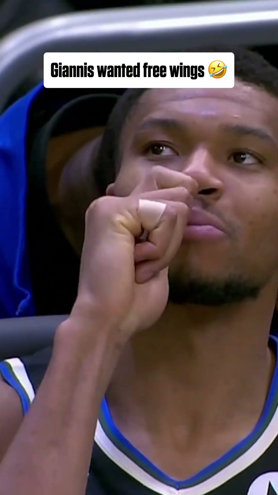 Giannis wanted free wings ?