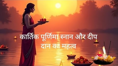 कार्तिक पूर्णिमा में दीप दान का महत्व ll Kartik Purnima🪔🪔🙏🙏 देव दीपावली क्यों मनाई जाती हैं 