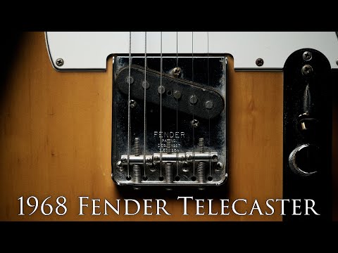1968 Fender Maple Cap Sunburst Telecaster w/ Zach Person!