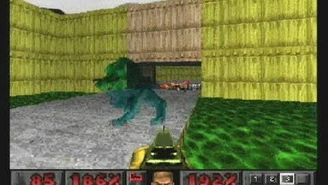 Doom (Playstation) - Map 06 (Central Processing)