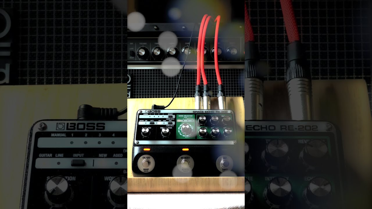 BOSS RE-202 Space Echo Effects Pedal Black | Guitar Center