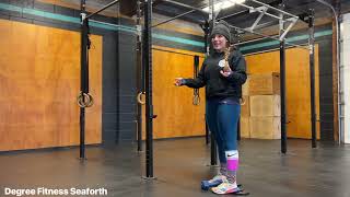 Heels Elevated 1 1/4 Goblet Squat