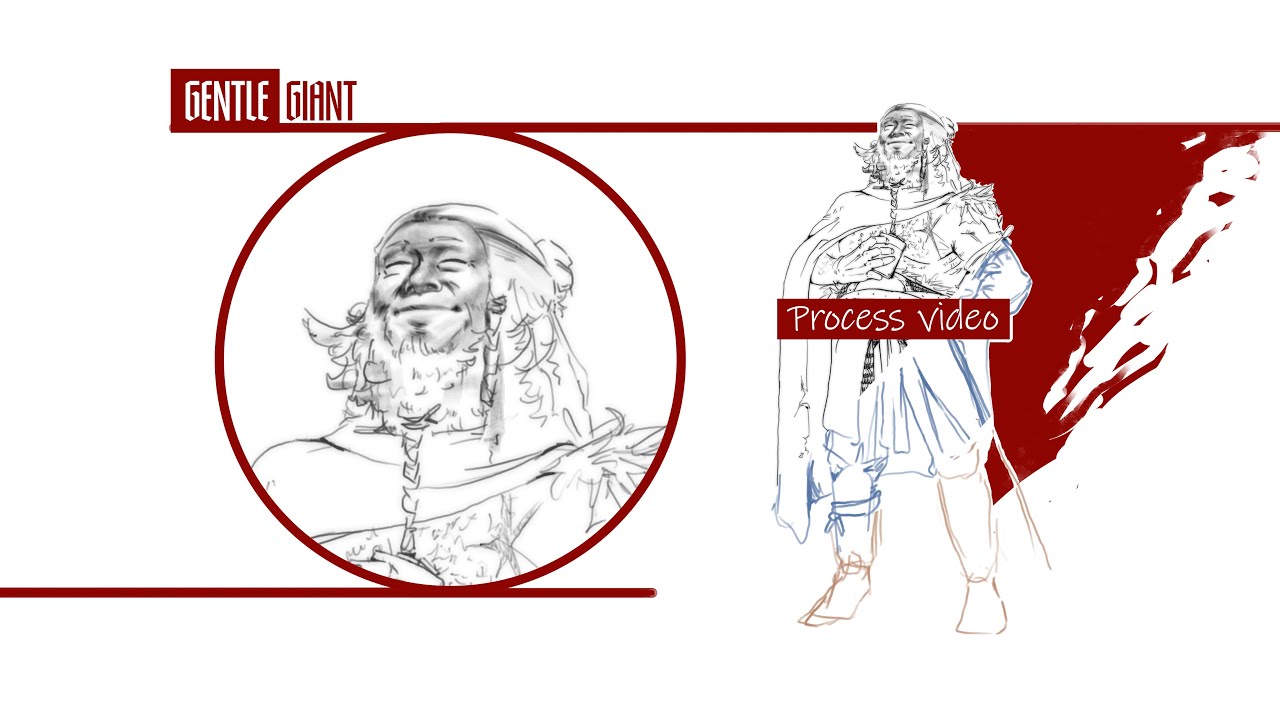 Bjorne: The Gentle Giant (process video).