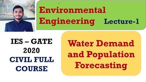 Environmental Engineering Lecture 1 | Target IES