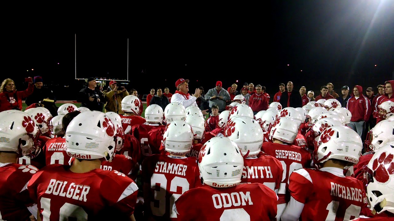 Noel Rash Postgame Speech: Noel Rash, Beechwood (11/23/18) - YouTube