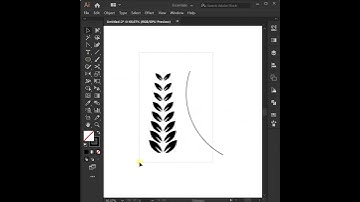 How to make Laurel Wreath Logo in Adobe Illustrator