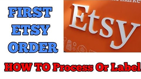 ETSY HOW TO PROCESS ETSY FIRST ORDER | INVOICE GENERATE | ETSY ORDER PROCESS #ETSY #ONLINEINDIA