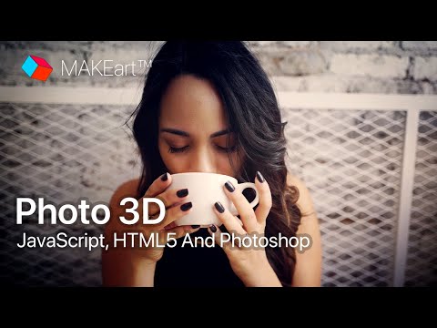 Photo 3D JavaScript, HTML5 and Photoshop  - Mateus Emiteési